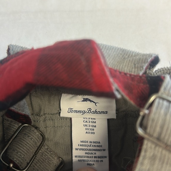 Tommy Bahama - LIKE NEW Gray Overalls with Adjustable Straps - Picture 3 of 4